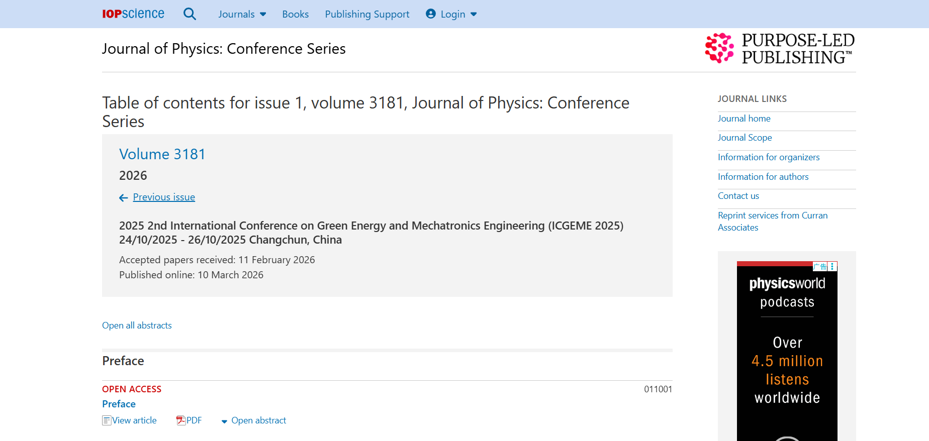 ICGEME 2025 publication